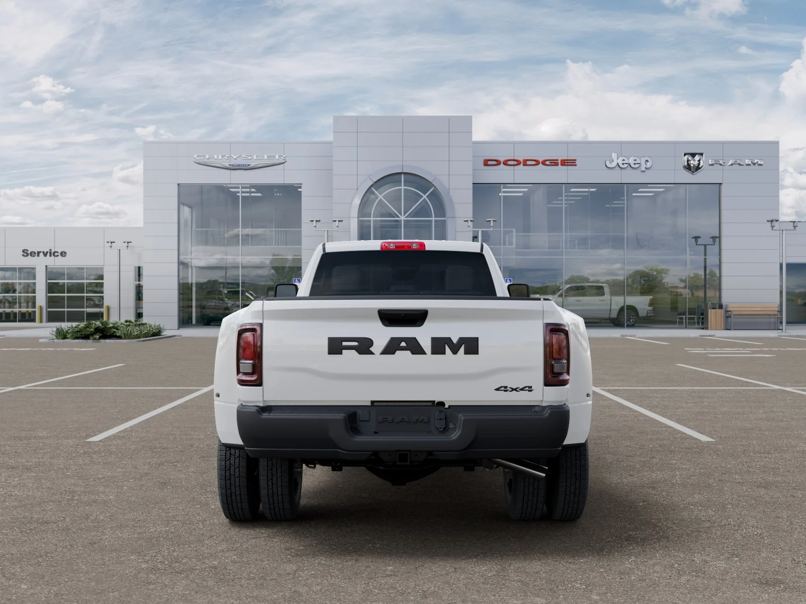 New 2026 Bright White Clear-Coat Exterior Paint RAM Tradesman image 29
