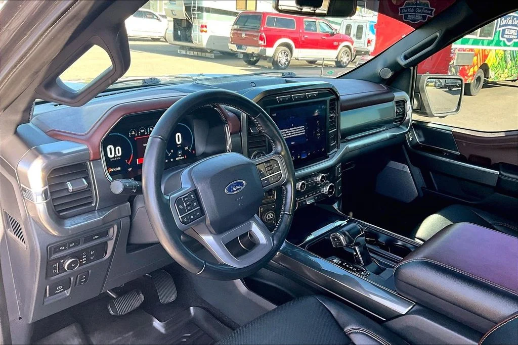 Used 2022 Gray Ford Lariat image 14
