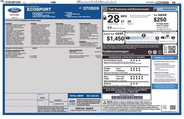 Used 2020 Gray Ford Titanium image 7