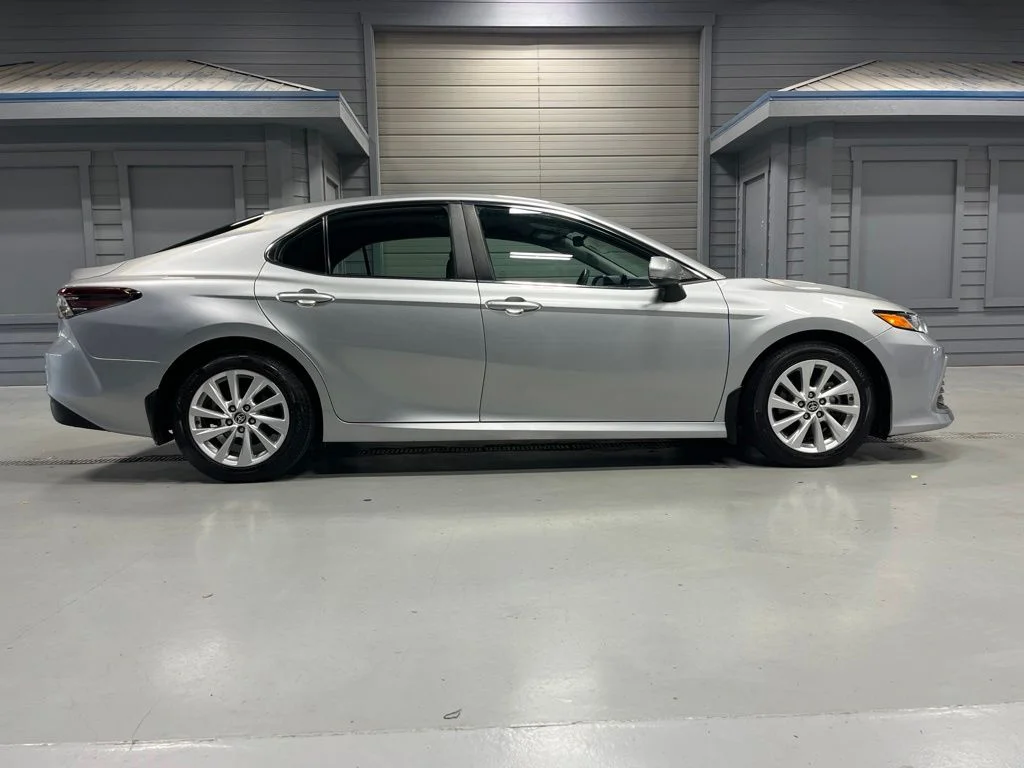 Used 2023 Celestial Silver Metallic Toyota LE image 8