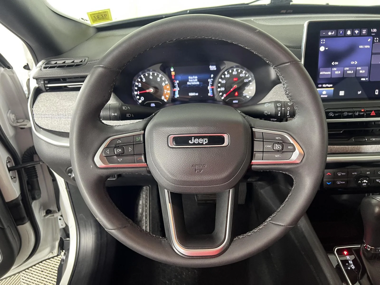 Used 2024 Bright White Clearcoat Jeep Latitude image 12