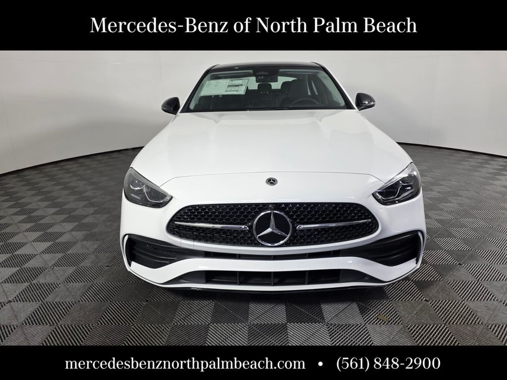 New 2026 Polar White Mercedes-Benz C 300 image 2