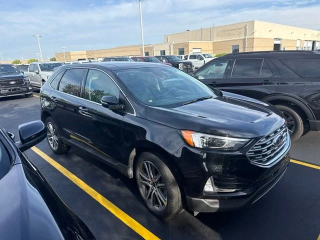 Used 2024 Black Ford Titanium image 2