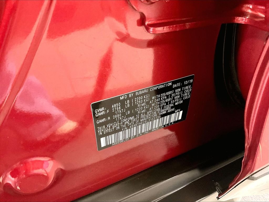 Used 2020 Red Subaru Premium image 35