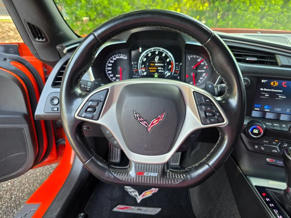 Used 2019 SEBRING ORANGE TINTCOAT Chevrolet Z06 2LZ image 22