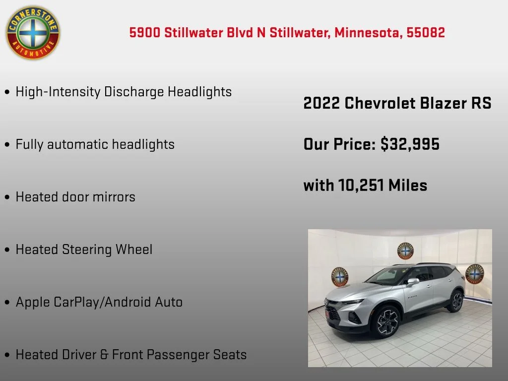 Used 2022 Silver Chevrolet RS image 15