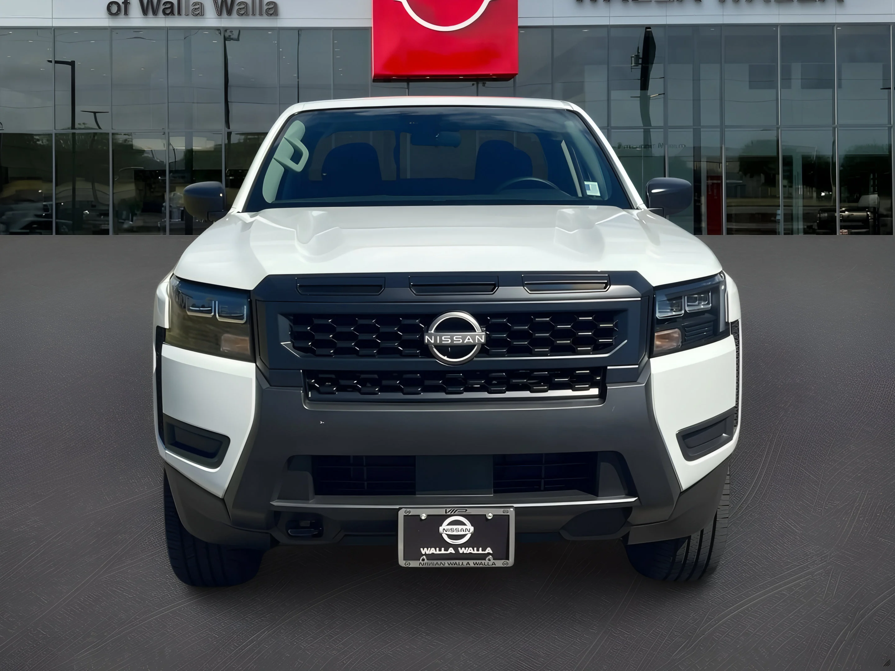New 2026 Glacier White Nissan Crew Cab S image 2