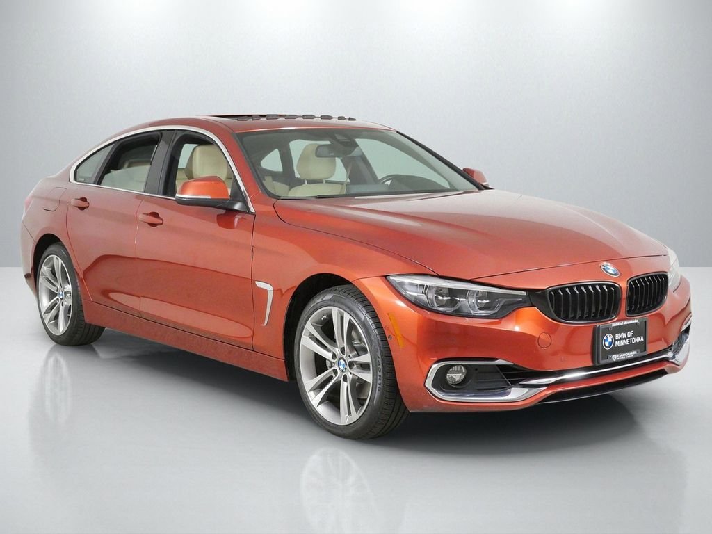 Used 2018 Sunset Orange Metallic BMW 430i Gran Coupe image 8