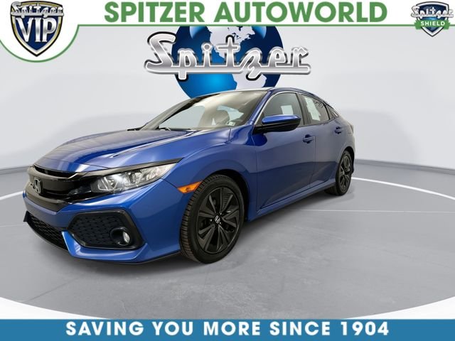 Used 2017 Blue Honda EX image 7