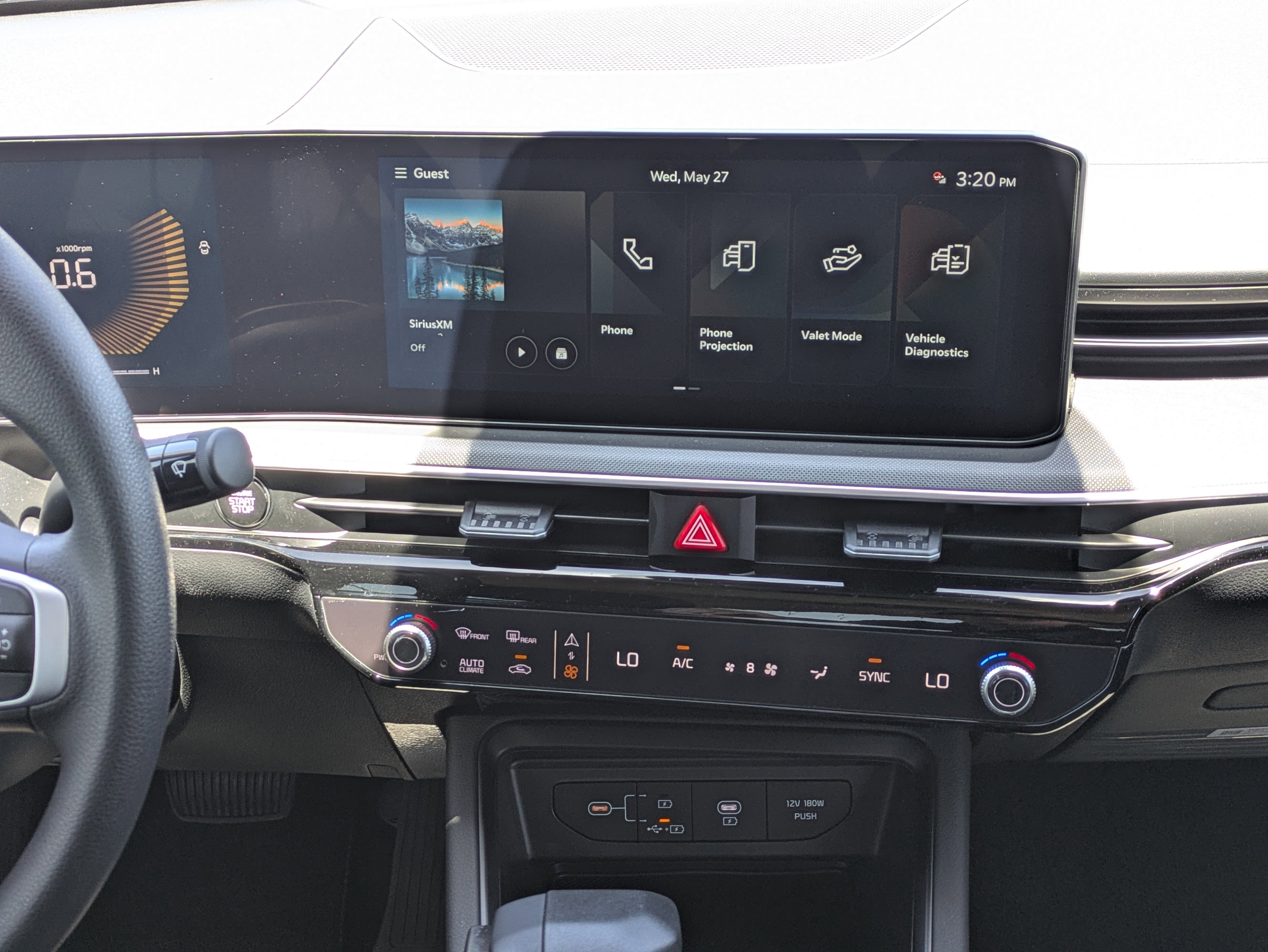 New 2026 Aurora Black Pearl Kia LXS FWD image 18