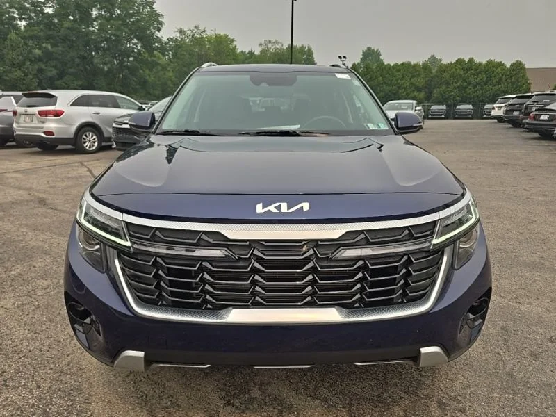 Used 2024 Blue Kia EX image 2