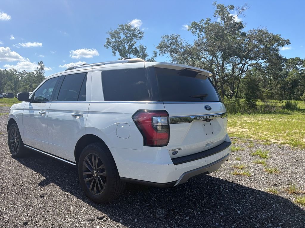 Used 2021 White Metallic Ford Limited image 8