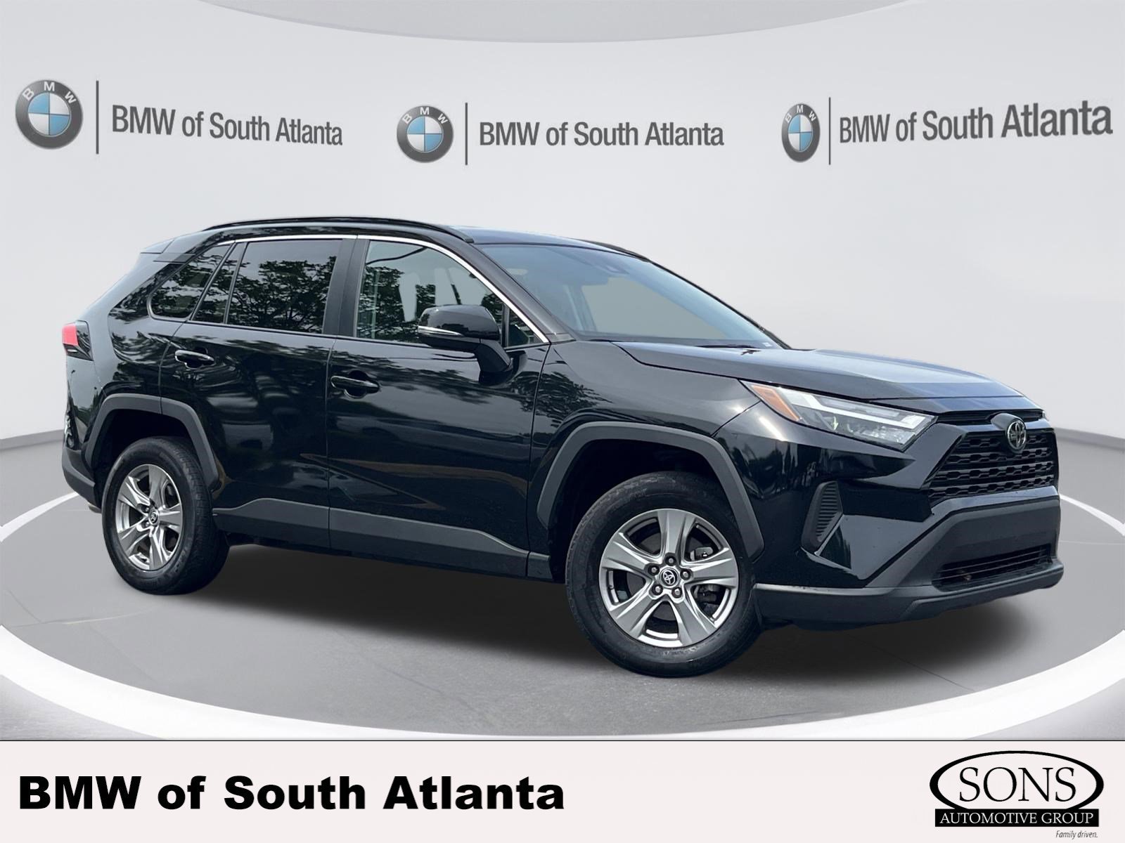 Used 2024 Midnight Black Metallic Toyota XLE image 1