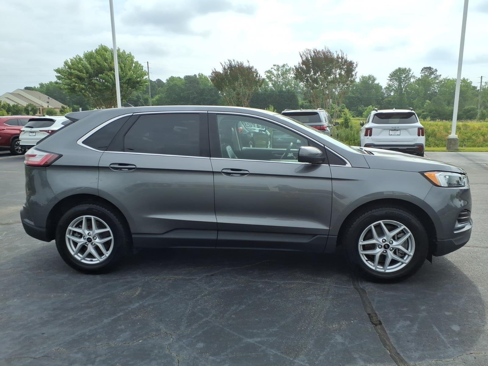 Used 2023 Carbonized Gray Metallic Ford SEL image 10