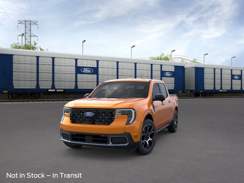 New 2026 Orange Fury Metallic Tri-Coat Ford Lariat® image 2