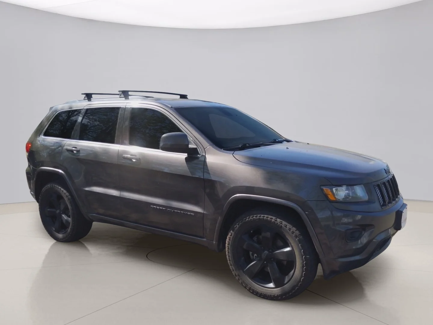 Used 2014 Black Jeep LAREDO 4WD image 3