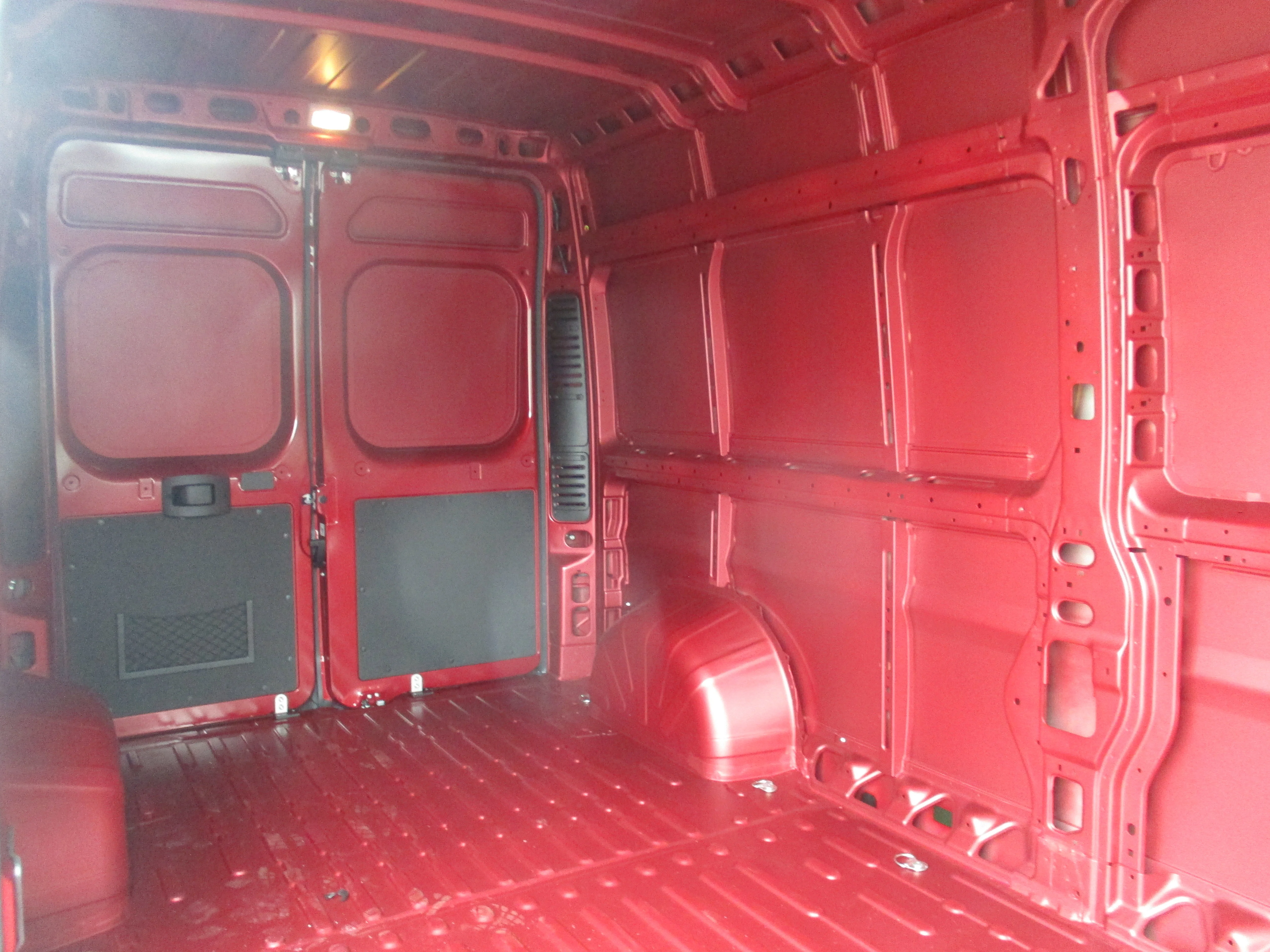 New 2026 Deep Cherry Red Crystal Pearl-Coat Exterior Paint RAM Tradesman 2500 High Roof 159 WB image 16