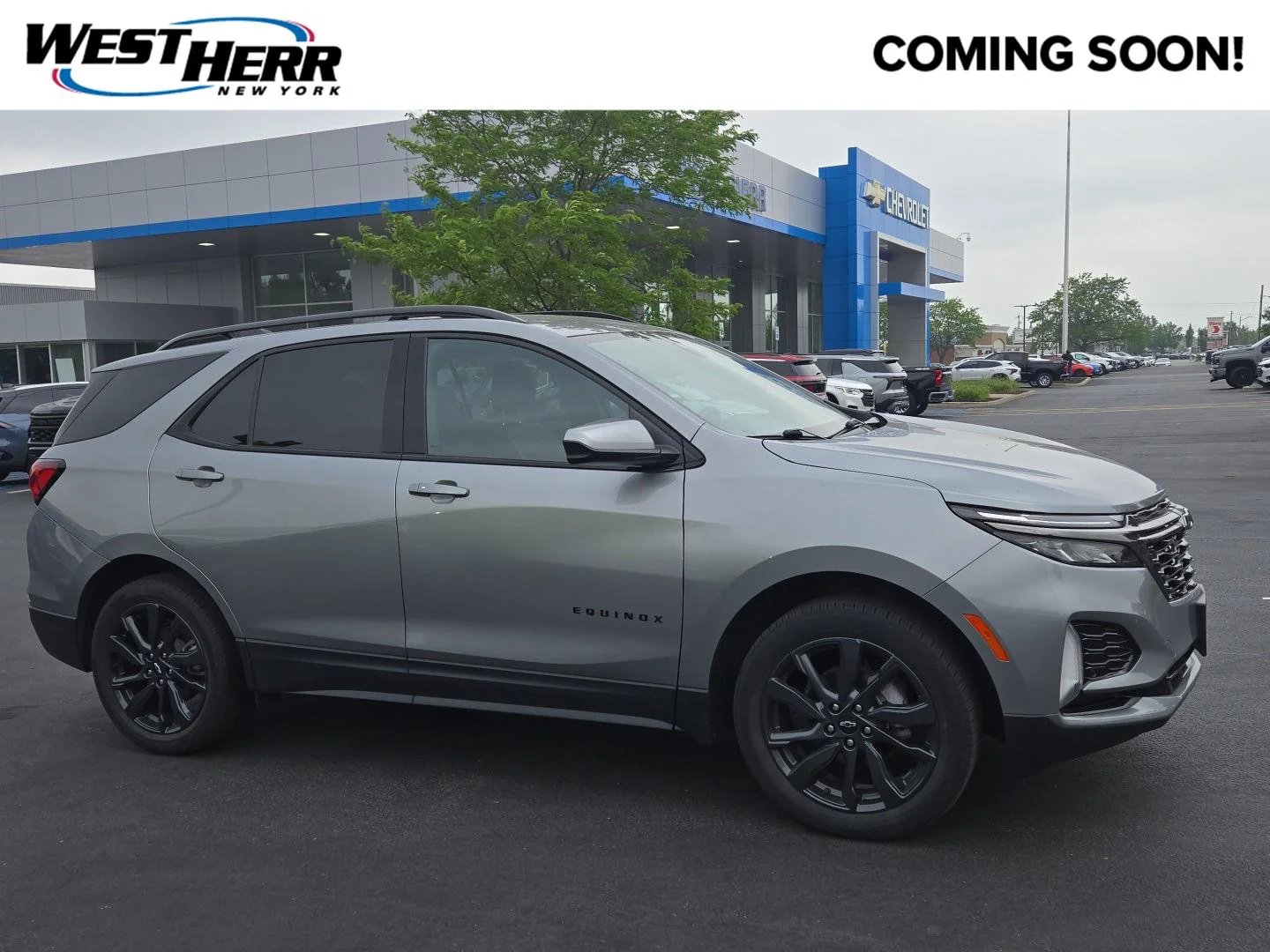 Used 2023 Sterling Gray Metallic Chevrolet RS image 1