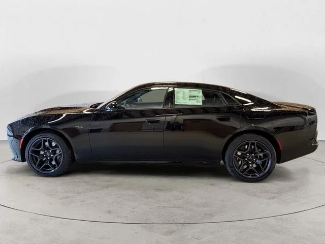 New 2026 Diamond Black Crystal Pearlcoat Dodge R/T PLUS 4-DOOR AWD image 2