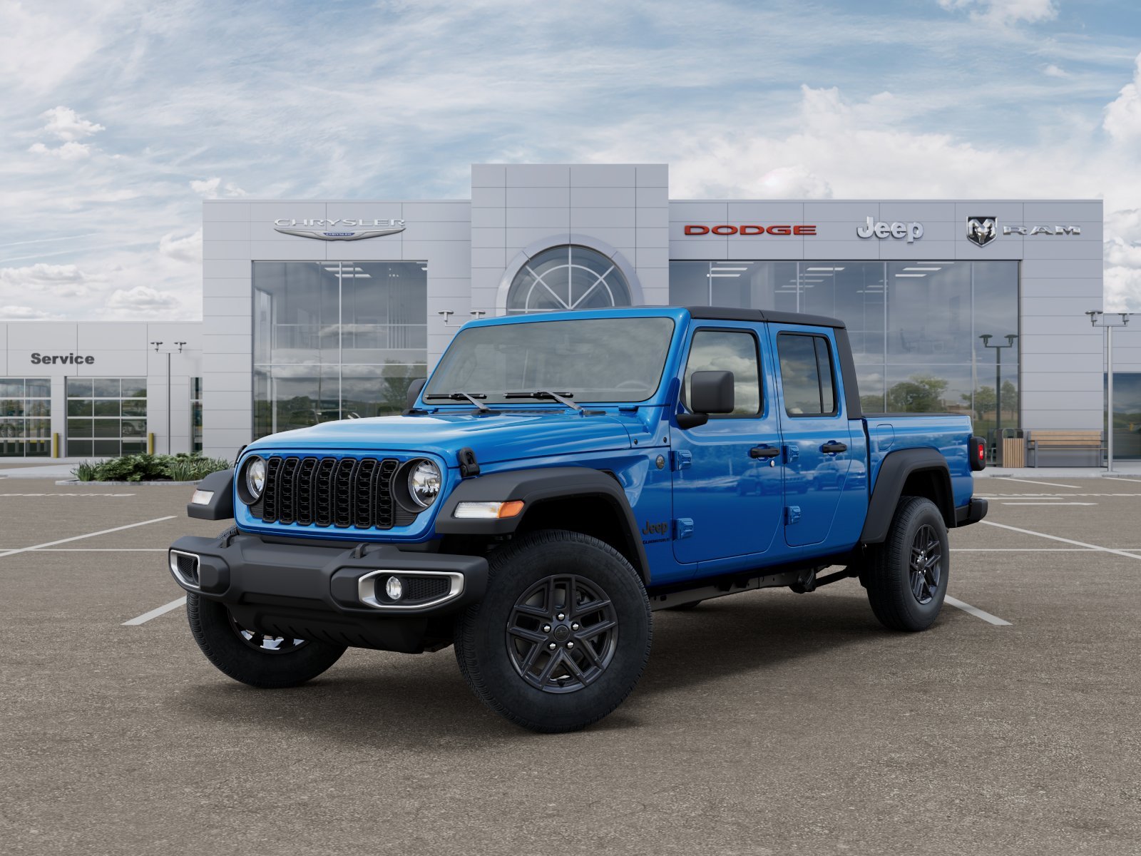New 2026 Hydro Blue Pearl-Coat Exterior Paint Jeep Sport S image 23
