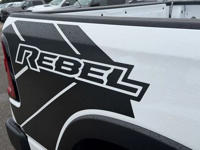 New 2026 Bright White Clear-Coat Exterior Paint RAM Rebel image 9