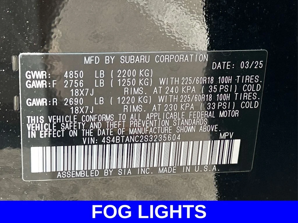 Used 2025 Black Subaru Limited image 16