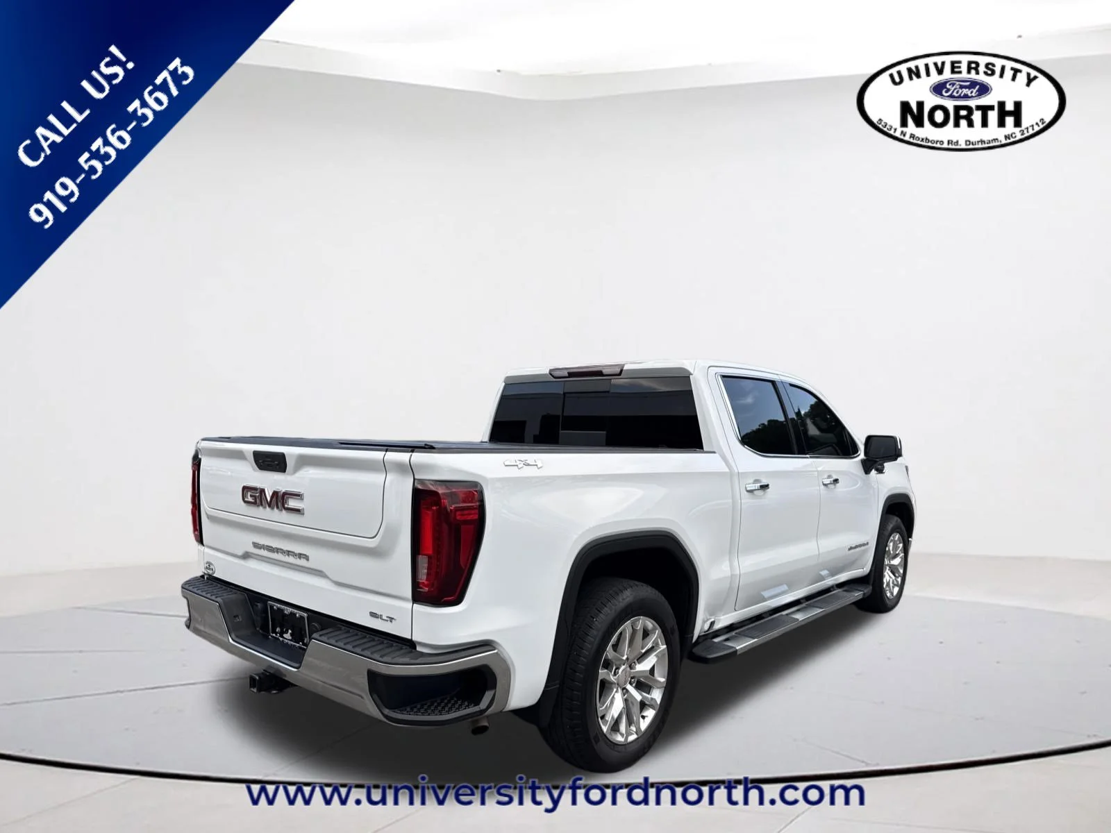 Used 2021 Summit White GMC SLT image 7