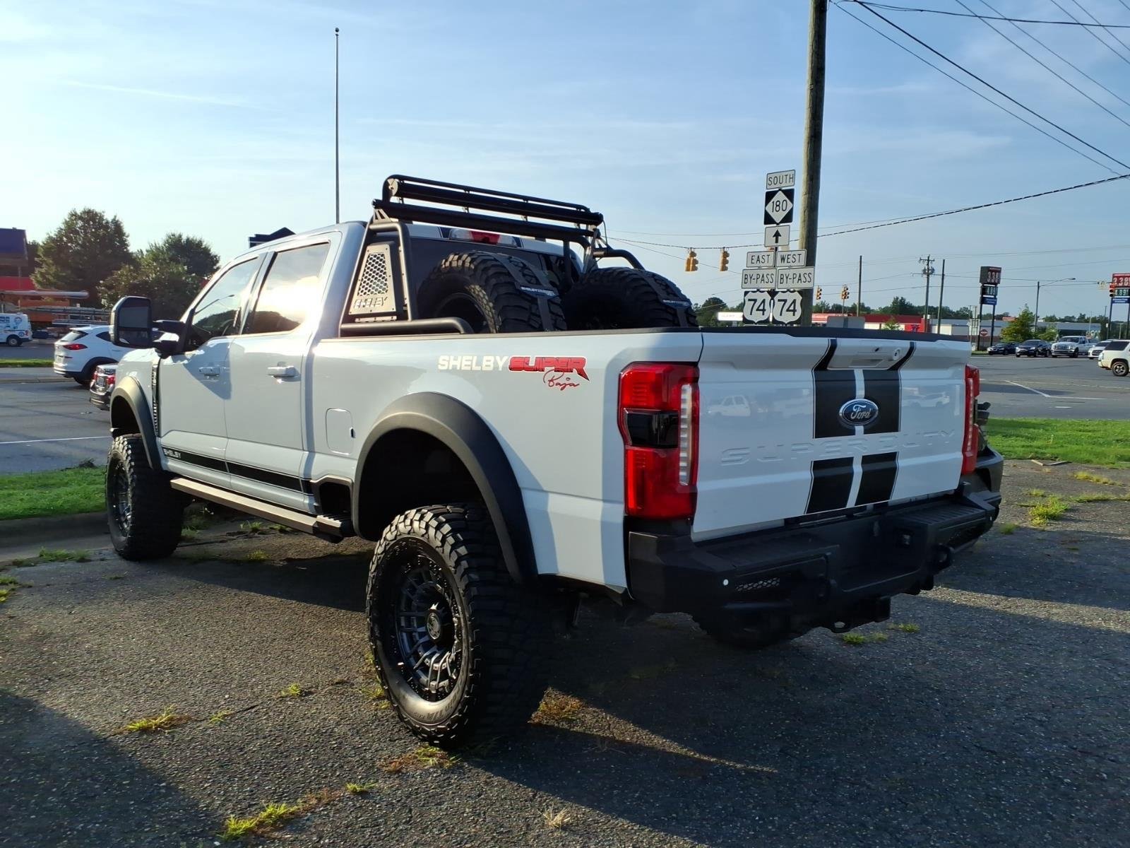 Used 2024 Star White Metallic Tri-Coat Ford LARIAT image 4