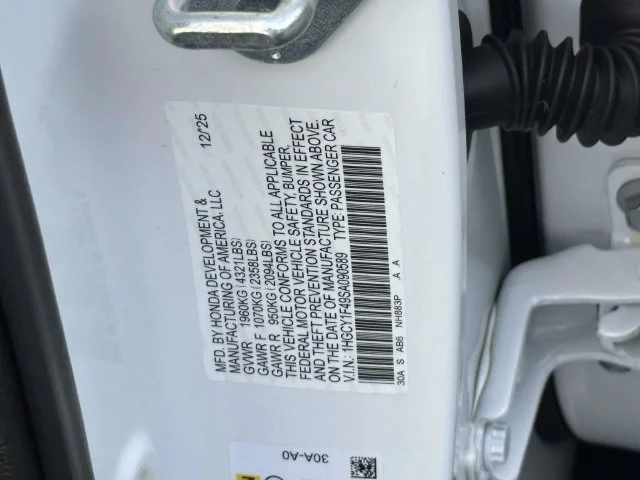 2025 Honda Accord SE - Photo 18