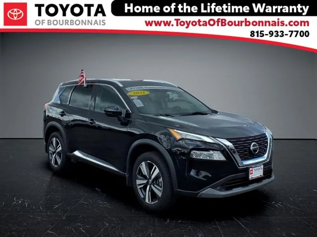 Used 2021 Black Nissan SL image 1