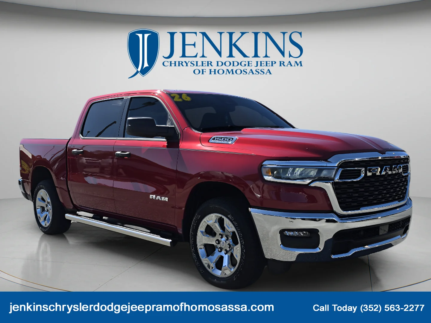 Used 2026 Molten Red Pearlcoat Ram Big Horn image 1