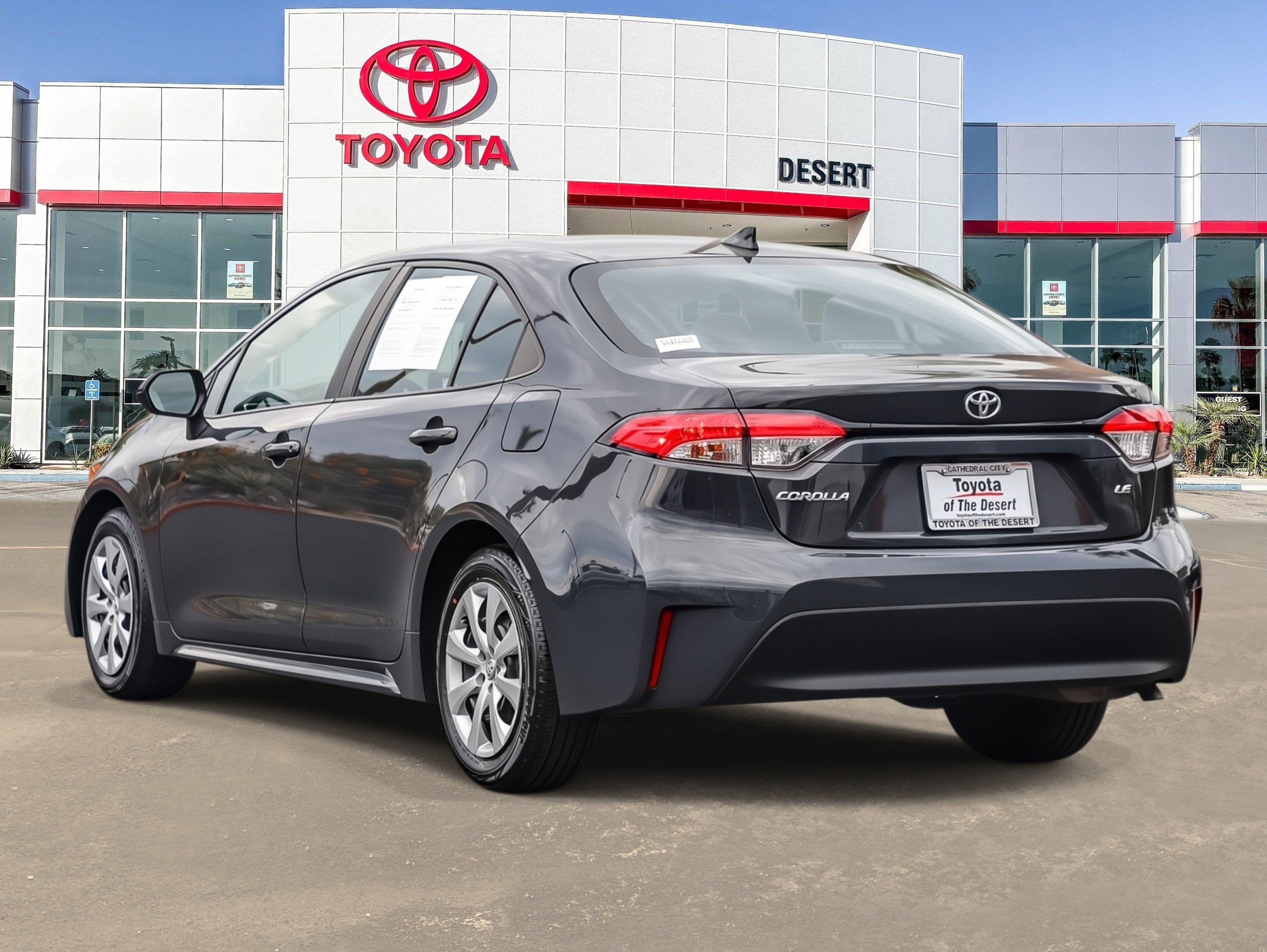 Used 2024 Underground/Midnight Black Metallic Toyota LE image 6