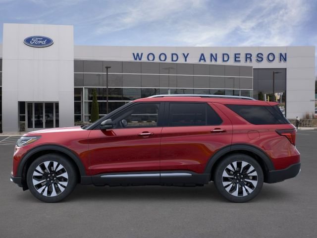 New 2026 Rapid Red Metallic Tinted Clearcoat Ford Platinum image 3