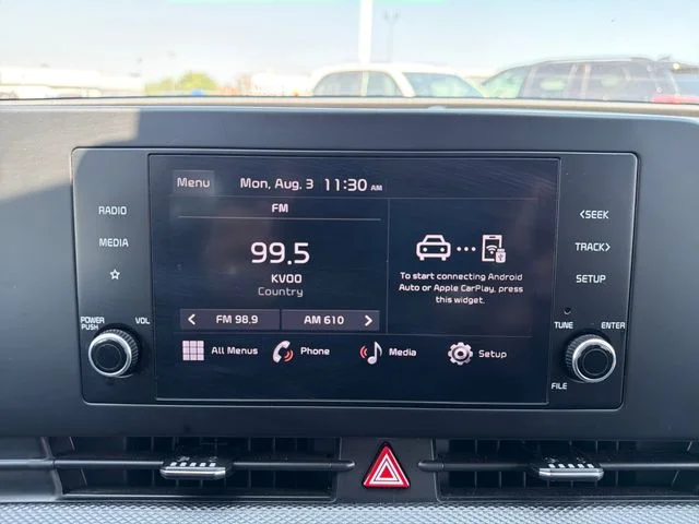 Used 2024 White Kia LX image 12