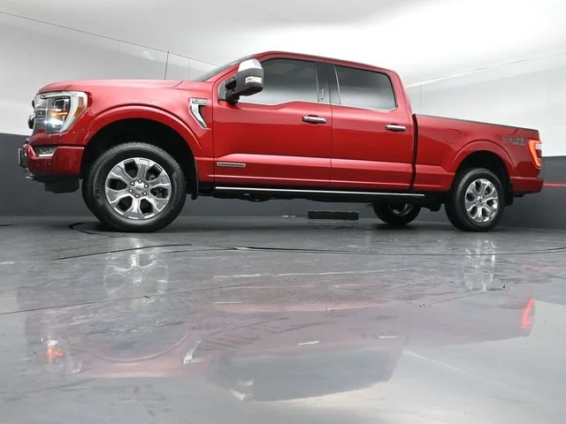 Certified Used 2021 Red Ford Platinum image 40