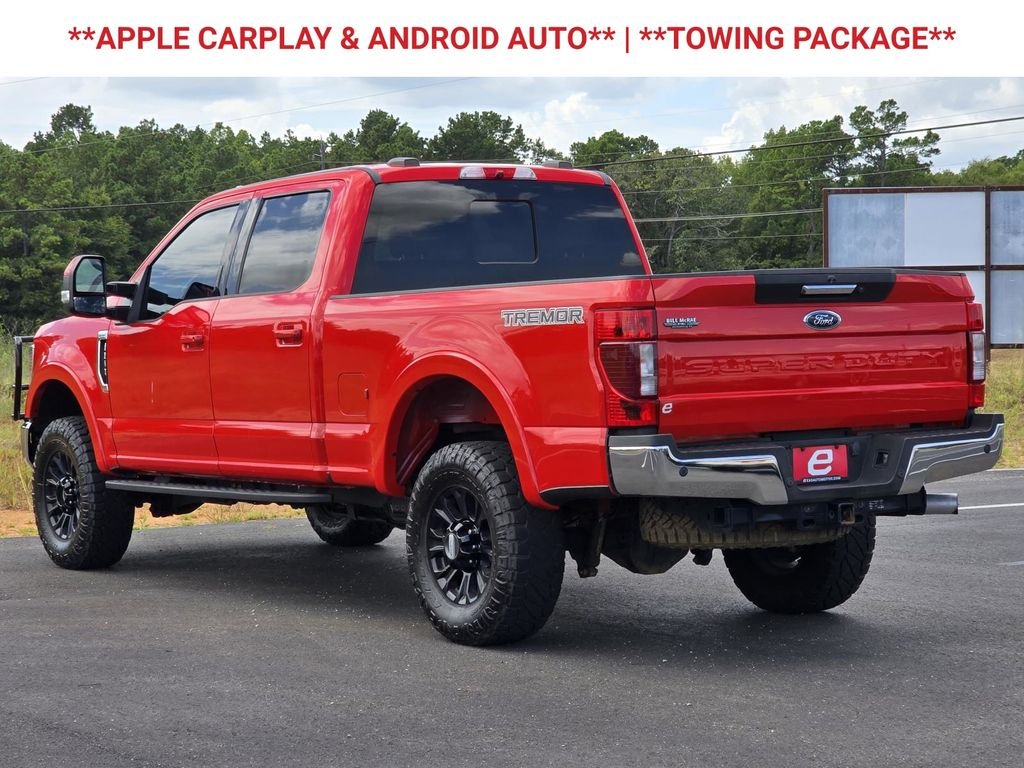 Used 2022 Race Red Ford Lariat image 6