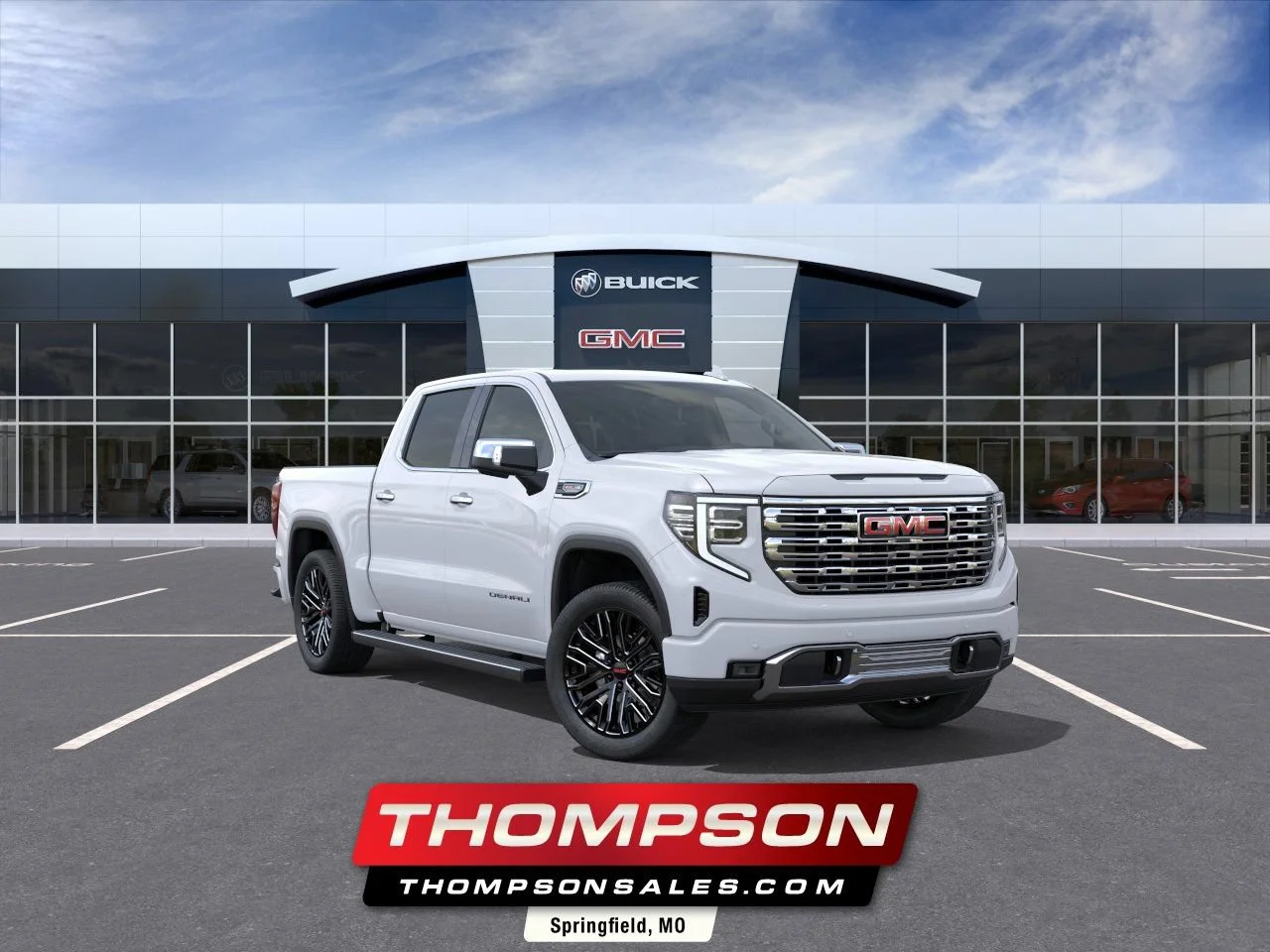New 2026 Glacier White Tricoat GMC Denali image 1
