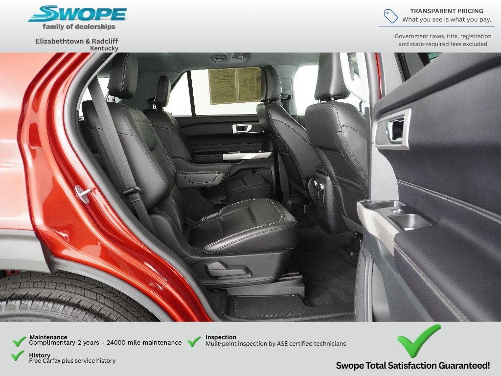 Used 2021 Rapid Red Metallic Tinted Clearcoat Ford XLT image 10