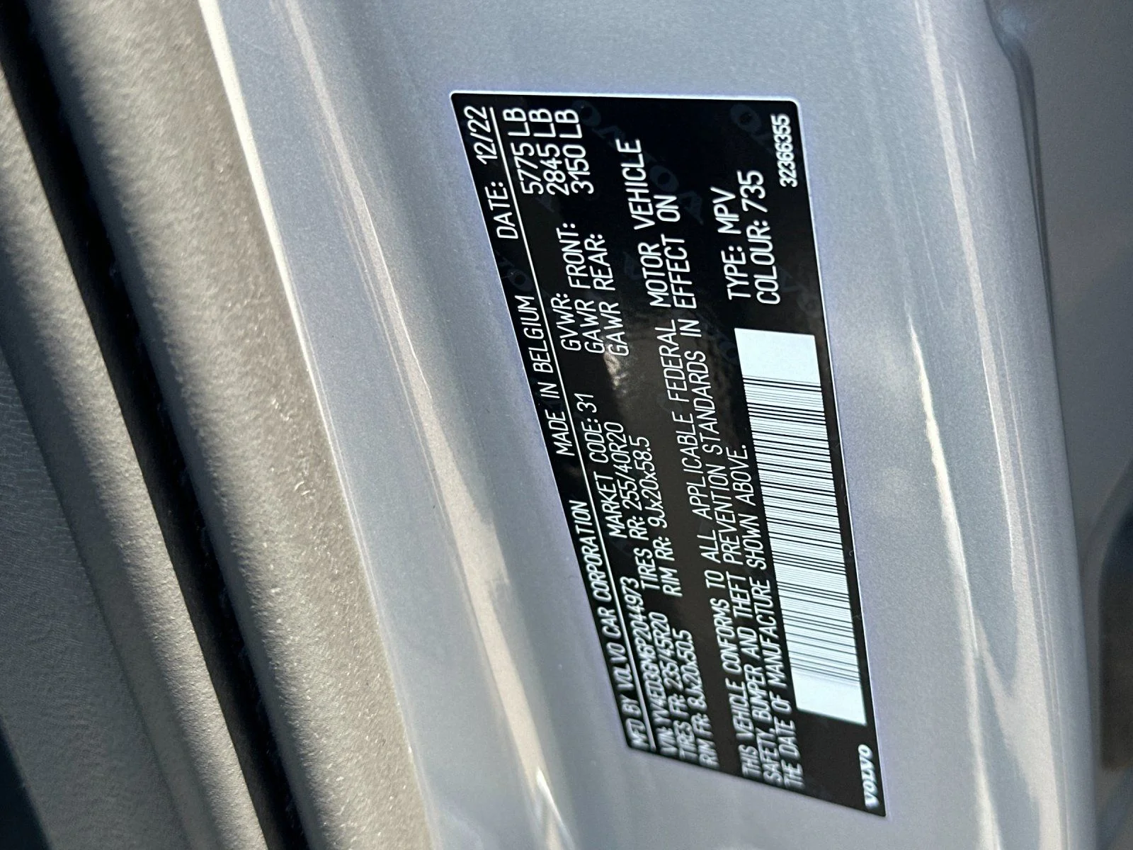 Used 2023 Silver Volvo Ultimate image 35