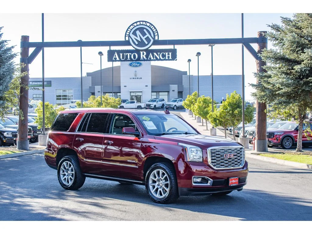 Used 2020 Crimson Red Tintcoat GMC Denali image 1