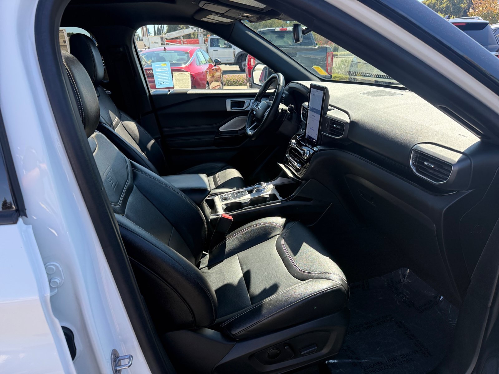 Used 2023 White Metallic Ford ST image 20