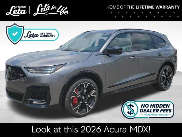 New 2026 Acura MDX Type S w/Advance Package