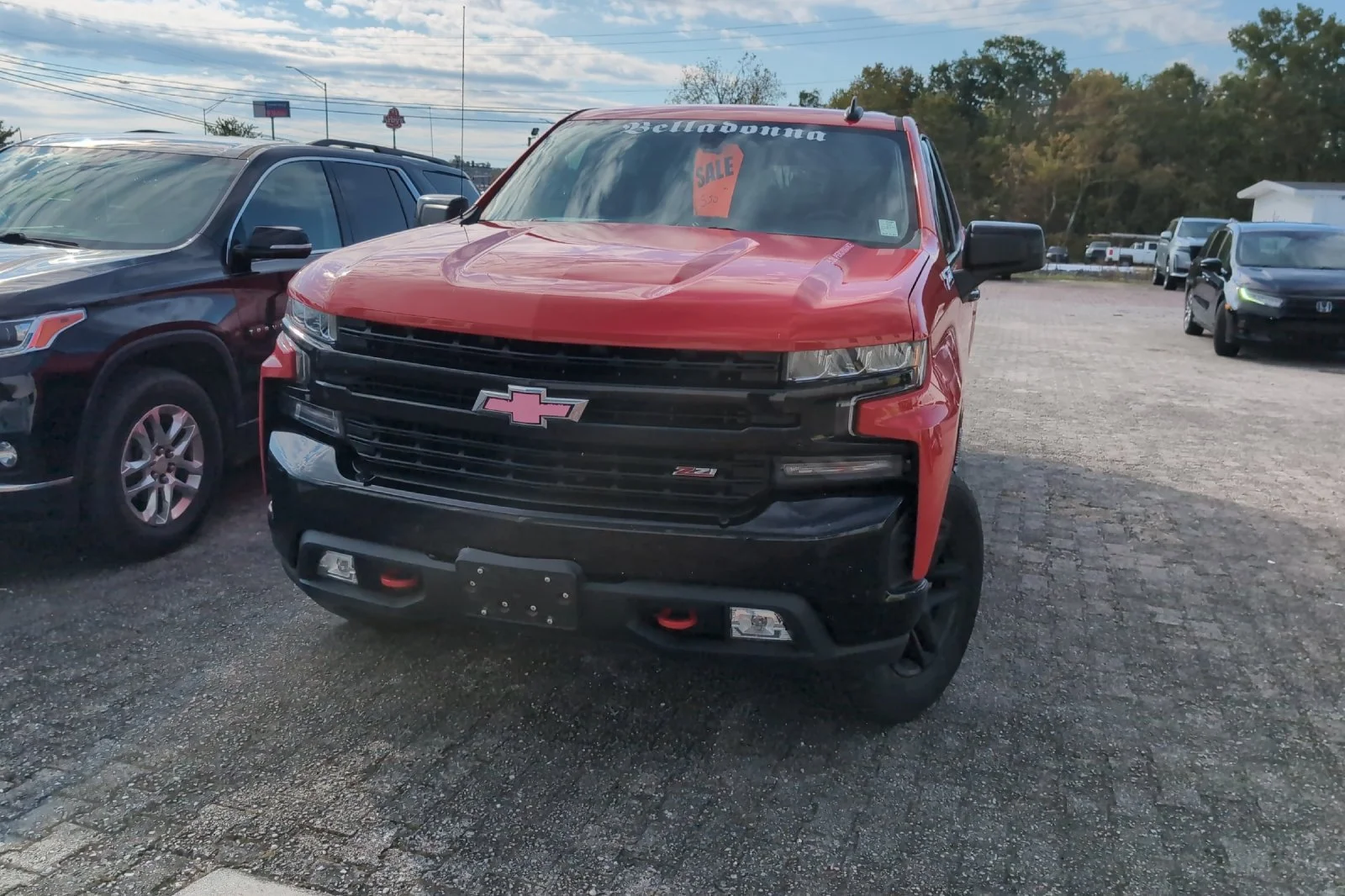 Used 2021 RED HOT Chevrolet LT Trail Boss image 12