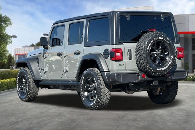 Used 2022 Gray Jeep Unlimited Willys image 6