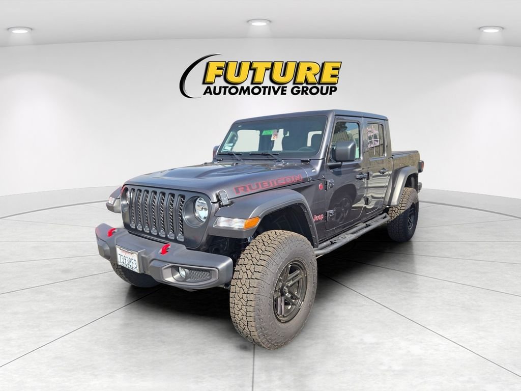 Used 2021 Gray Jeep Rubicon image 3