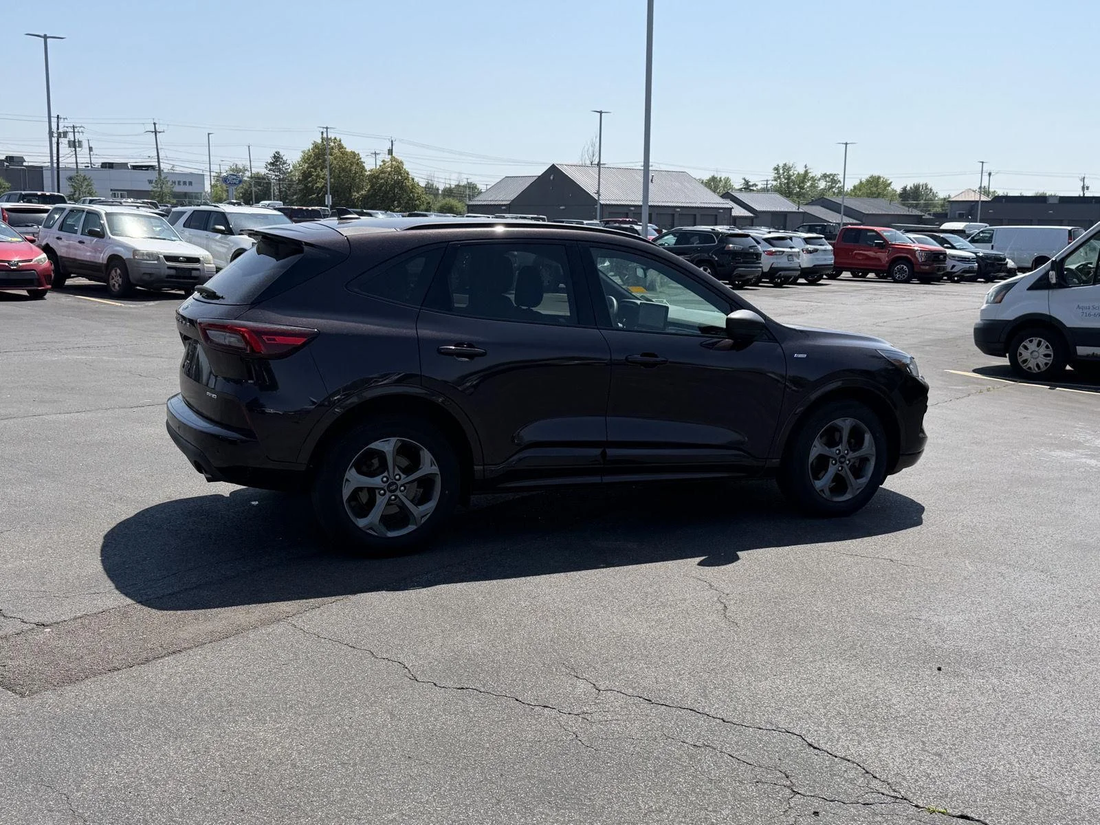 Used 2023 Cinnabar Red Ford ST-Line image 5