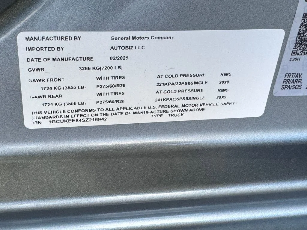 Certified Used 2025 Sterling Gray Metallic Chevrolet RST image 11