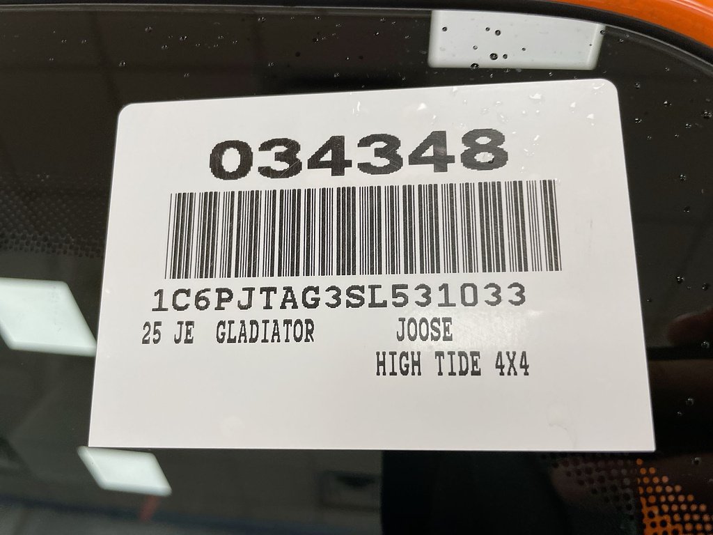 Certified Used 2025 Orange Jeep High Tide image 34