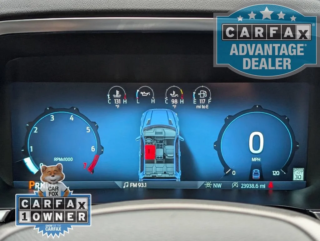 Used 2025 Red Ford Platinum image 13