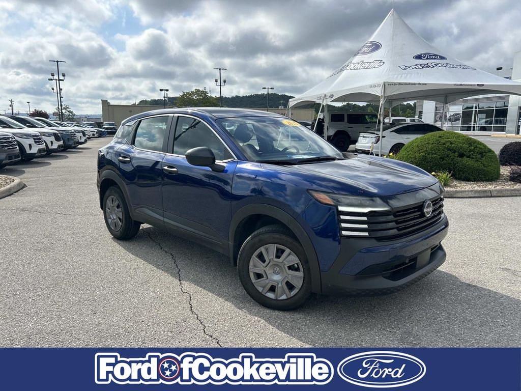 Certified Used 2025 Deep Blue Pearl Nissan S image 1